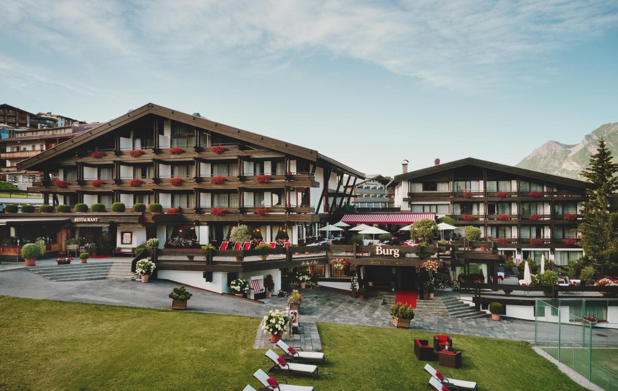 Burg Hotel Oberlech Zewnętrze zdjęcie